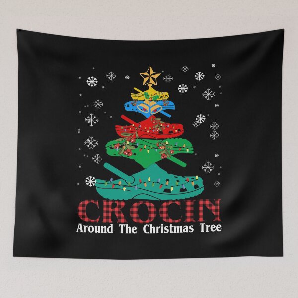Item preview, Crocin Around The Christmas Tree Funny Xmas Tree Lights designed and sold by GraphifyArt.