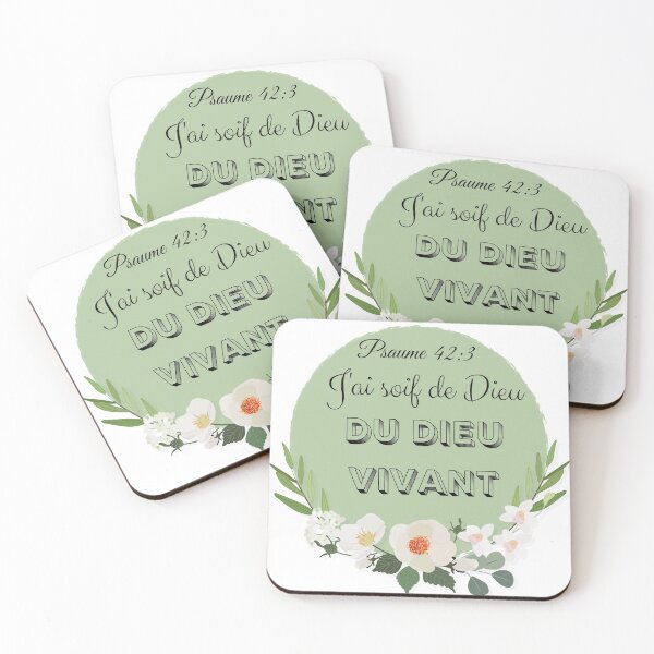 Item preview, Psalm 42.3: I thirst for God, the Living God! designed and sold by ParolesdeVie.