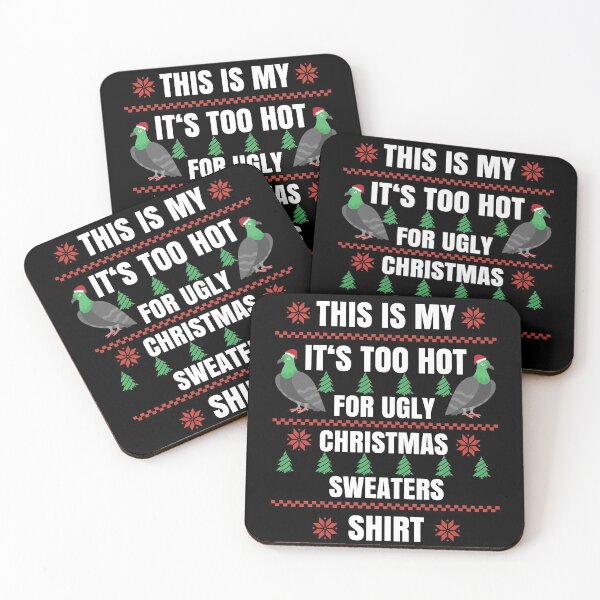 Item preview, This Is My It's Too Hot For Ugly Christmas Sweater designed and sold by Club7Studios.