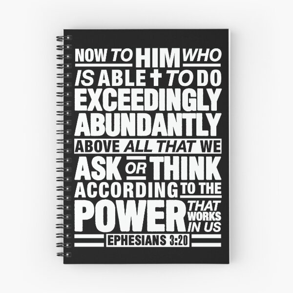 Item preview, Ephesians 3:20 Abundantly designed and sold by plushism.