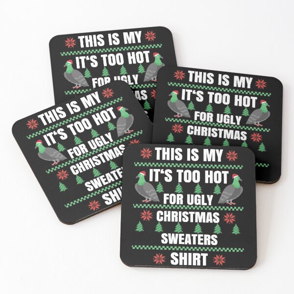 Item preview, This Is My It's Too Hot For Ugly Christmas Sweater designed and sold by Club7Studios.