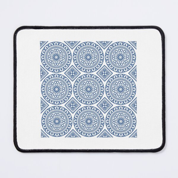 Item preview, Blue Portuguese Tile Nine Circles designed and sold by mattpanta.
