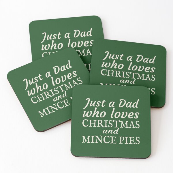 Item preview, Just A Dad Who Loves Christmas And Mince Pies Xmas Slogan designed and sold by TrulyEpoque.