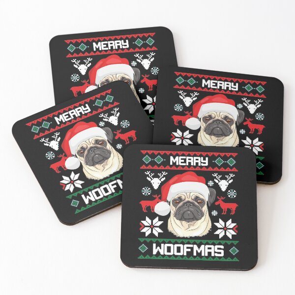 Item preview, Pug Merry Woofmas Christmas Dog Gift designed and sold by CR Media.