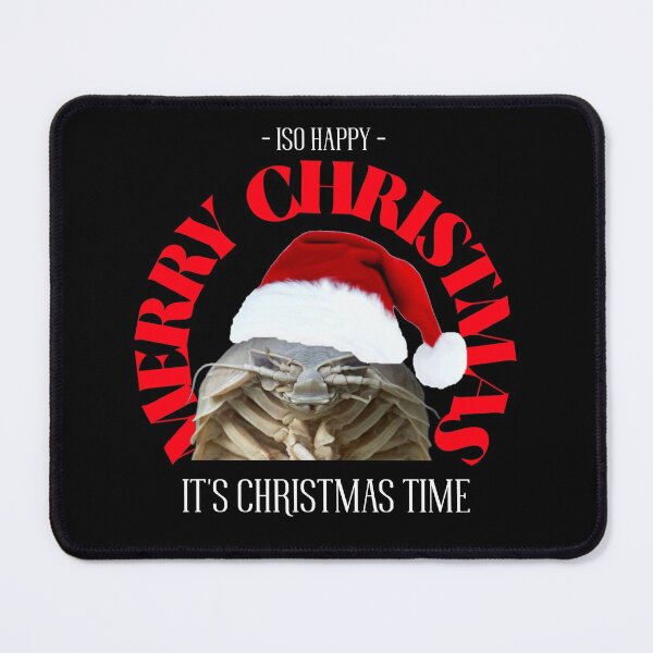 Item preview, ISO Happy it's Christmas time - Merry Christmas (on black) designed and sold by GagiTees.
