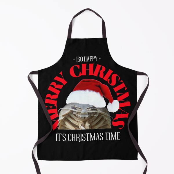 Item preview, ISO Happy it's Christmas time - Merry Christmas (on black) designed and sold by GagiTees.