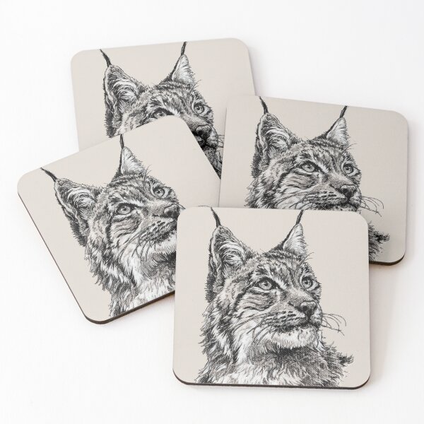 Item preview, Lynx head designed and sold by SakalDesign.