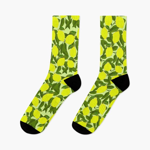 Item preview, Summer Lemons Mediterranean Fruit Pattern designed and sold by HotHibiscus.