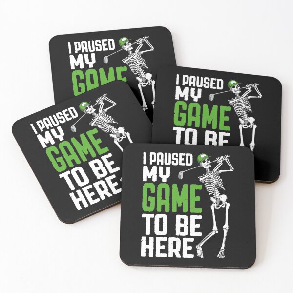 Item preview, Golf I Paused My Game To Be Here Funny Skeleton Golfer designed and sold by GrandeDuc.