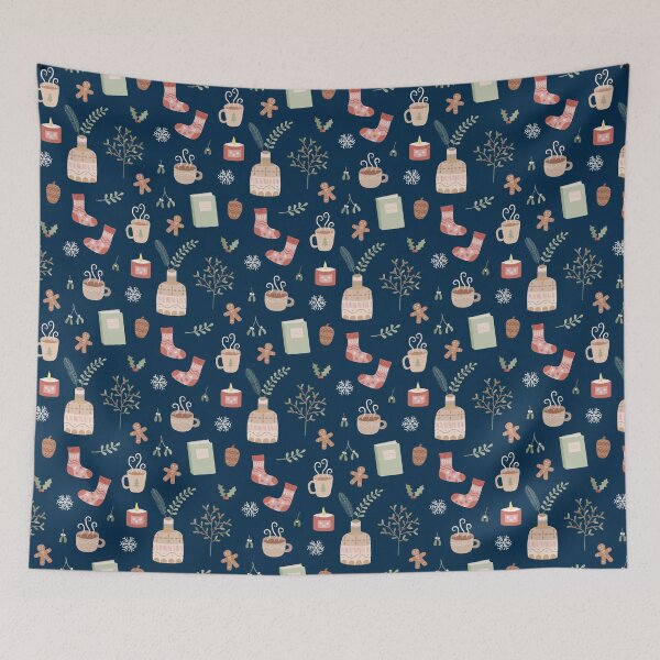 Item preview, All Things Cosy - Dark Blue designed and sold by Lizzie Scott.