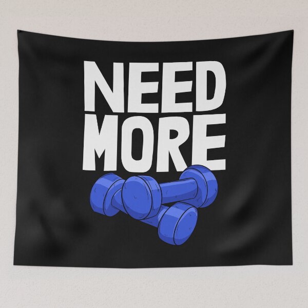 Item preview, Need More Dumbbell designed and sold by Bendthetrend.