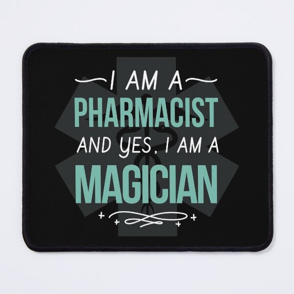 Item preview, I am a pharmacist, and yes, I am a magician designed and sold by KlaraMacinka.