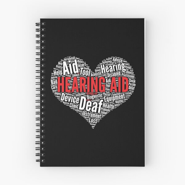 Item preview, Hearing AID Heart Shape Word Cloud Design for doctors graphic designed and sold by theodoros20.