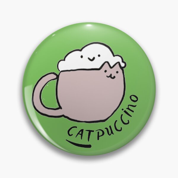 Item preview, cute catpuccino designed and sold by RED-HA.