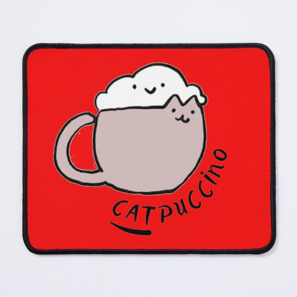 Item preview, cute catpuccino designed and sold by RED-HA.