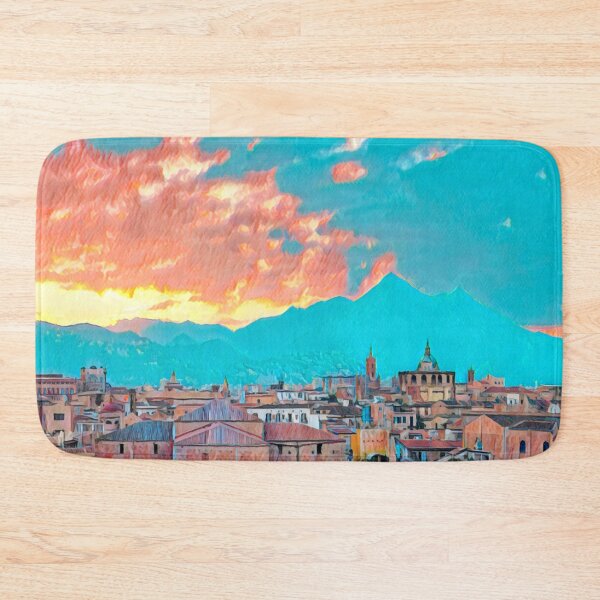 Item preview, Palermo Skyline designed and sold by Sofia-Draws.