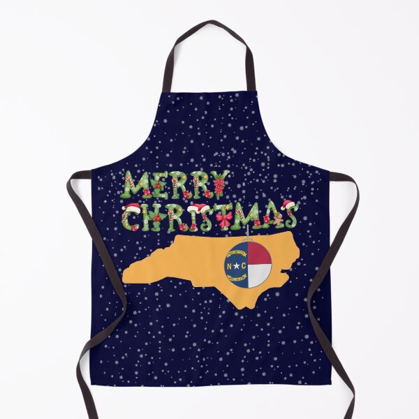 Item preview, Merry Christmas North Carolina Map. designed and sold by JockArts.