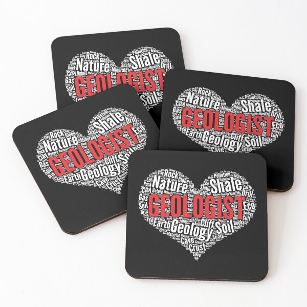Item preview, Geologist Heart Shape Word Cloud Geology print designed and sold by theodoros20.