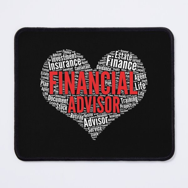 Item preview, Financial Advisor Heart Shape Word Cloud Design design designed and sold by theodoros20.