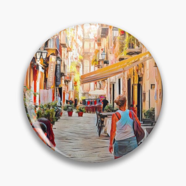 Item preview, Streets of Palermo designed and sold by Sofia-Draws.