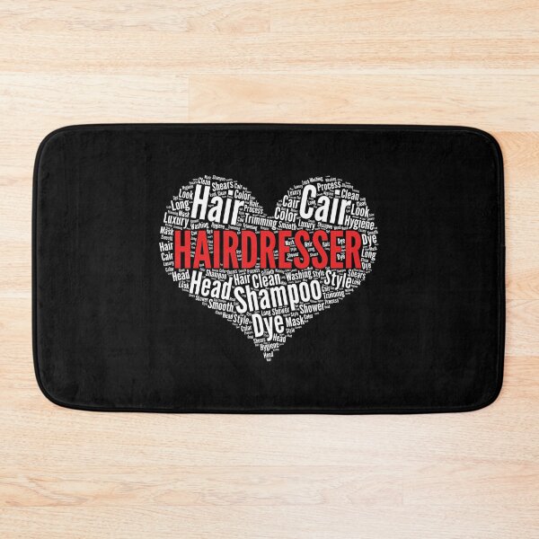 Item preview, Hairdresser Heart Shape Word Cloud Hairstylist product designed and sold by theodoros20.