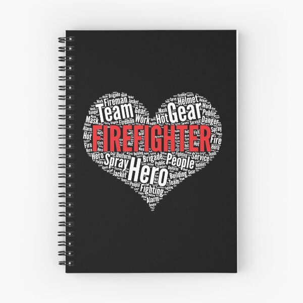 Item preview, Firefighter Heart Shape Word Cloud Design product designed and sold by theodoros20.