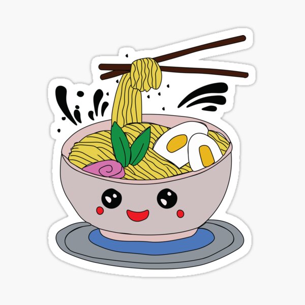 CUTE NOODLES Sticker