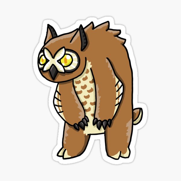 DnD Owlbear Sticker