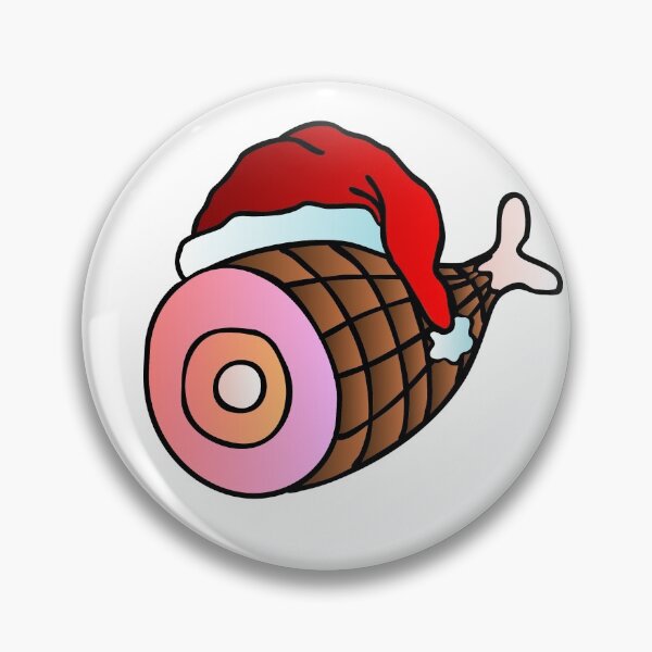 Item preview, Christmas Santa Hat Ham designed and sold by GemmasGems.