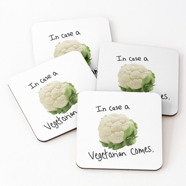 Item preview, A Cauliflower, In Case A Vegetarian Comes. designed and sold by Nozzoe.