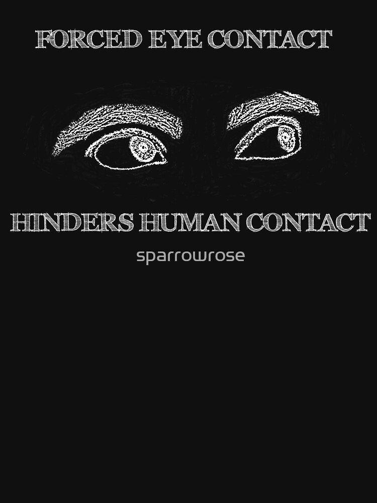 Eye Contact - Dark Background by sparrowrose
