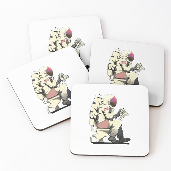 Item preview, Space Astronaut on the Toilet designed and sold by Wyattdesign.