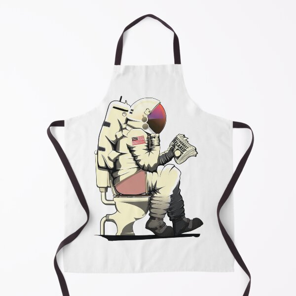 Item preview, Space Astronaut on the Toilet designed and sold by Wyattdesign.