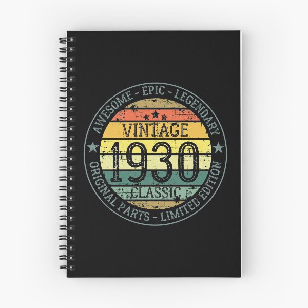 Item preview, Vintage 1930 Classic - Retro Sunset - Birthday designed and sold by Rhu Creations.