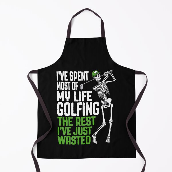 Item preview, Golf Wasted Golfing Life Funny Skeleton Golfer Quote designed and sold by GrandeDuc.