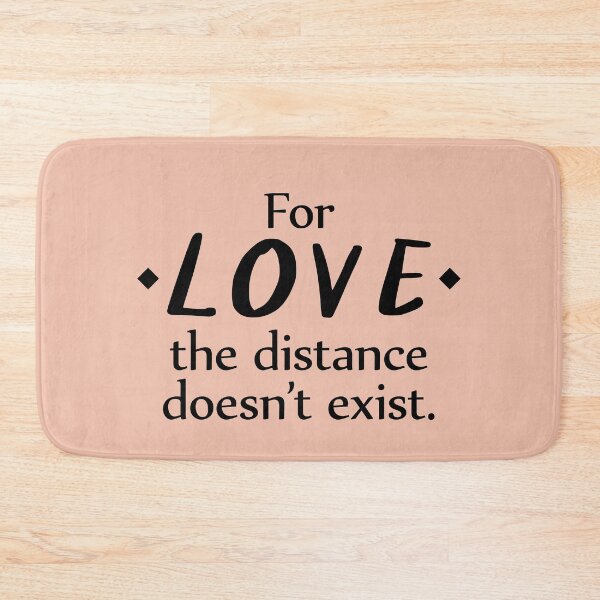 Aperçu de l'œuvre Pour l'amour, la distance n'existe pas, LDR Love créée et vendue par Koala Designs.