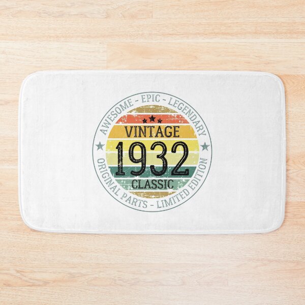Item preview, Vintage 1932 Classic - Retro Sunset - Birthday designed and sold by Rhu Creations.