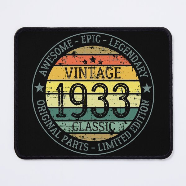 Item preview, Vintage 1933 Classic - Retro Sunset - Birthday designed and sold by Rhu Creations.