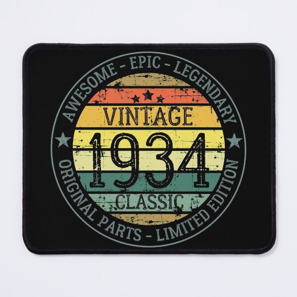 Item preview, Vintage 1934 Classic - Retro Sunset - Birthday designed and sold by Rhu Creations.