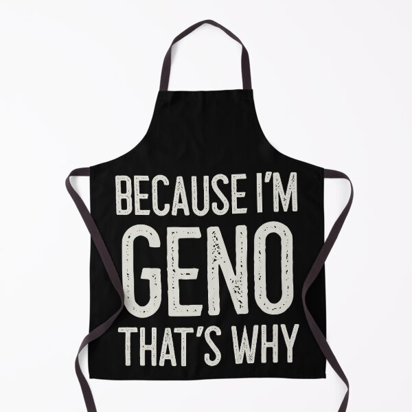 Item preview, Because I’m Geno That’s Why Funny Personalized Name designed and sold by MariosNydras.