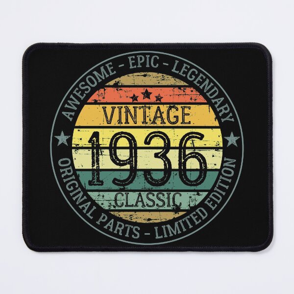 Item preview, Vintage 1936 Classic - Retro Sunset - Birthday designed and sold by Rhu Creations.
