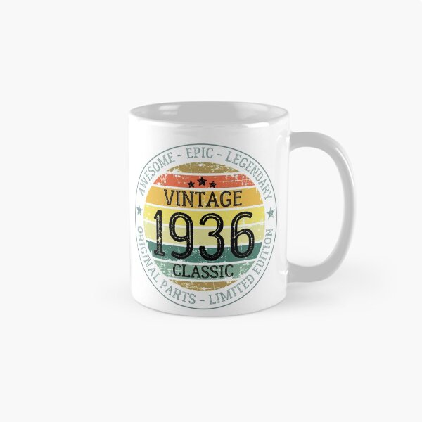 Item preview, Vintage 1936 Classic - Retro Sunset - Birthday designed and sold by Rhu Creations.