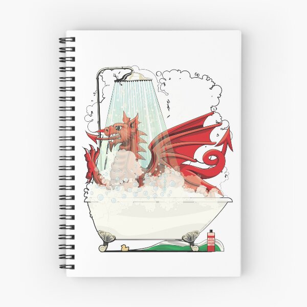 Item preview, Welsh Dragon in the Bath designed and sold by Wyattdesign.