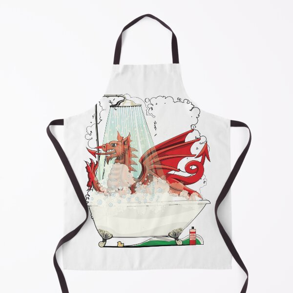 Item preview, Welsh Dragon in the Bath designed and sold by Wyattdesign.