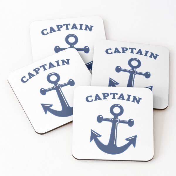 Item preview, Nautical Boat Captain Anchor designed and sold by ThreadsNouveau.