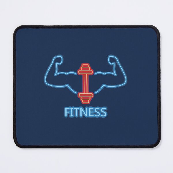 Item preview, fitness gym center logo with neon designed and sold by Nobitafunaka.