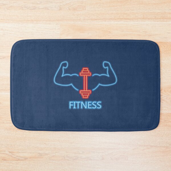 Item preview, fitness gym center logo with neon    designed and sold by Nobitafunaka.