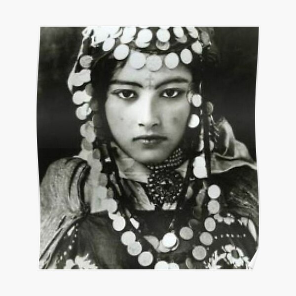 la beauté des femmes berbères Poster