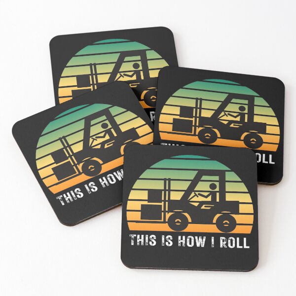Item preview, Forklift operator - forklift driver - this is how I roll designed and sold by llon.