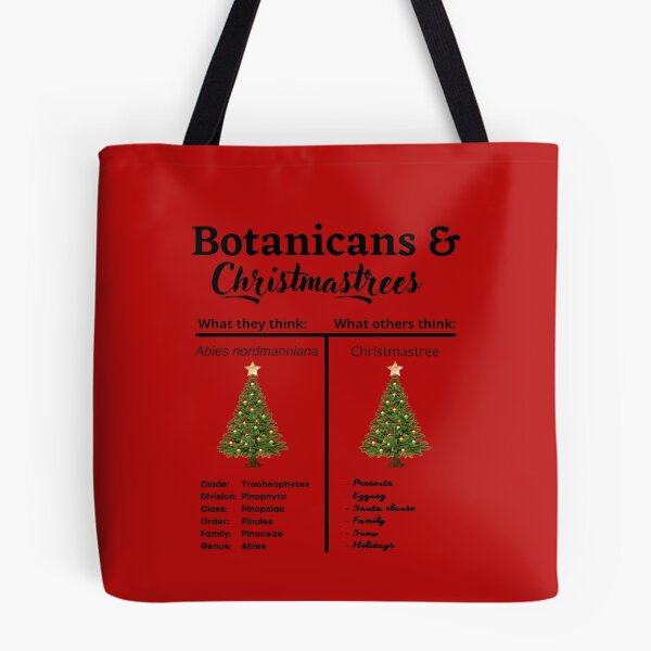Item preview, Botanists See Christmas Trees - Nerd Christmas Biology designed and sold by Garaunt - The bavarian brute.